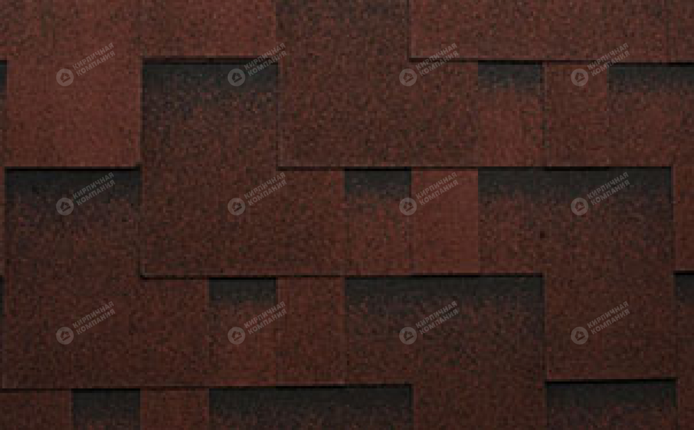 Гибкая черепица рядовая KATEPAL Гранит