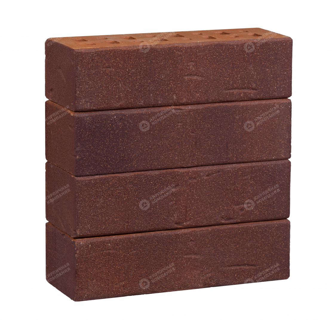 ТЕМНО-КРАСНЫЙ С БОРДОВЫМ ПЕСКОМ ПОРТУ ВИНТАЖ 0,7НФ пустотелый