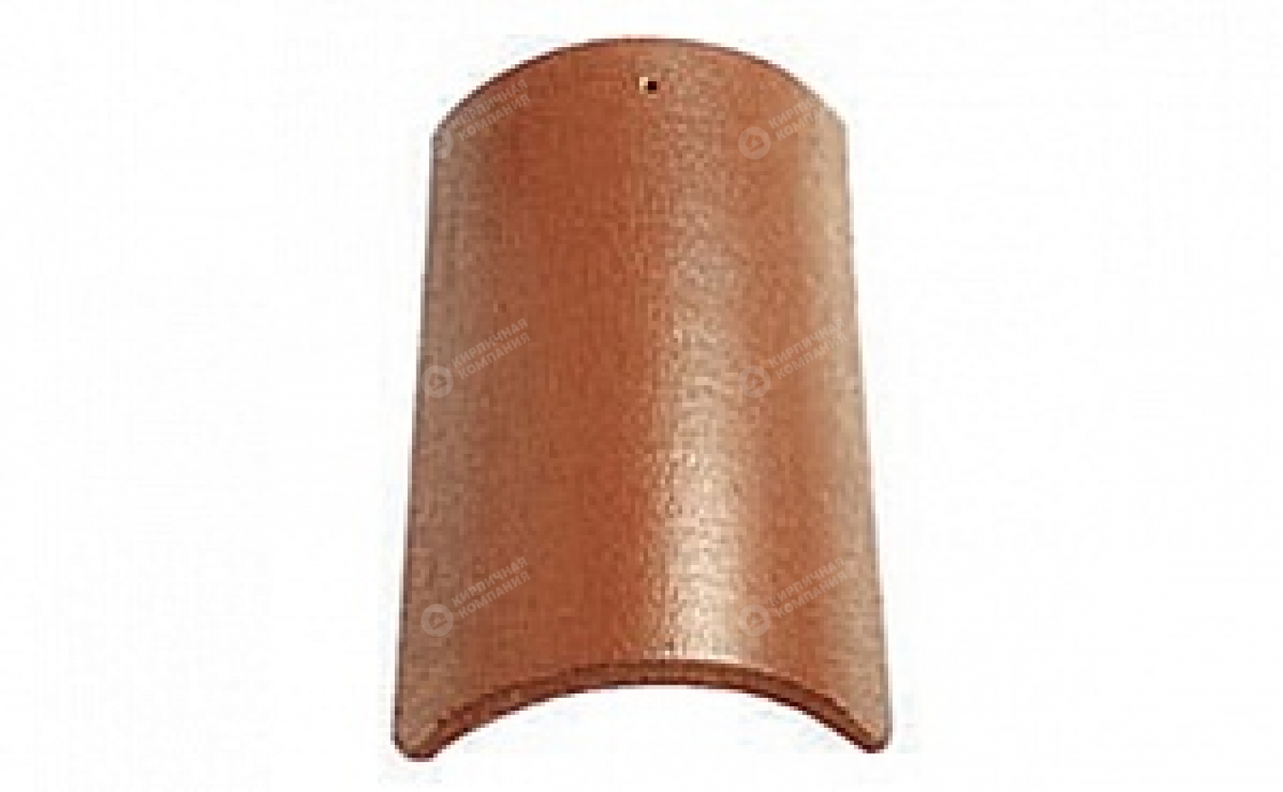 Цементно-песчаная черепица коньковая Sea Wave серый антик