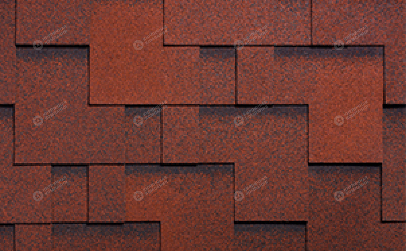 Гибкая черепица рядовая RUFLEX Runa Гранит