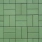 Тротуарная плитка ЛаЛиния 2К.4 зеленая гладкая