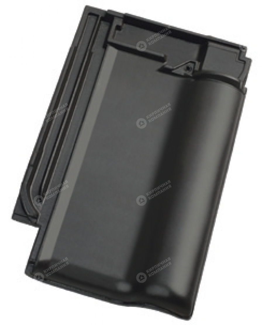 Керамическая черепица Alegra 10 Deep Black Engobe