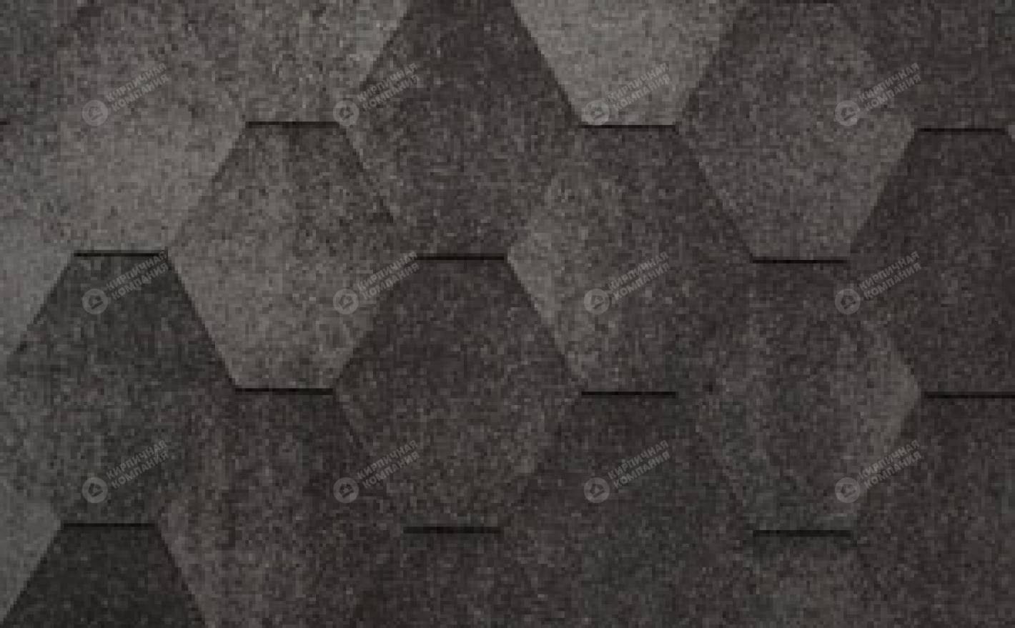 Гибкая черепица рядовая KATEPAL Серый