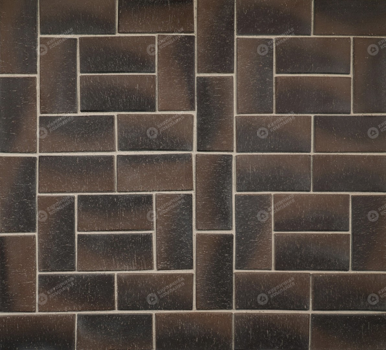 Клинкер тротуарный "Гамбург" бордо классик 0,51 NF