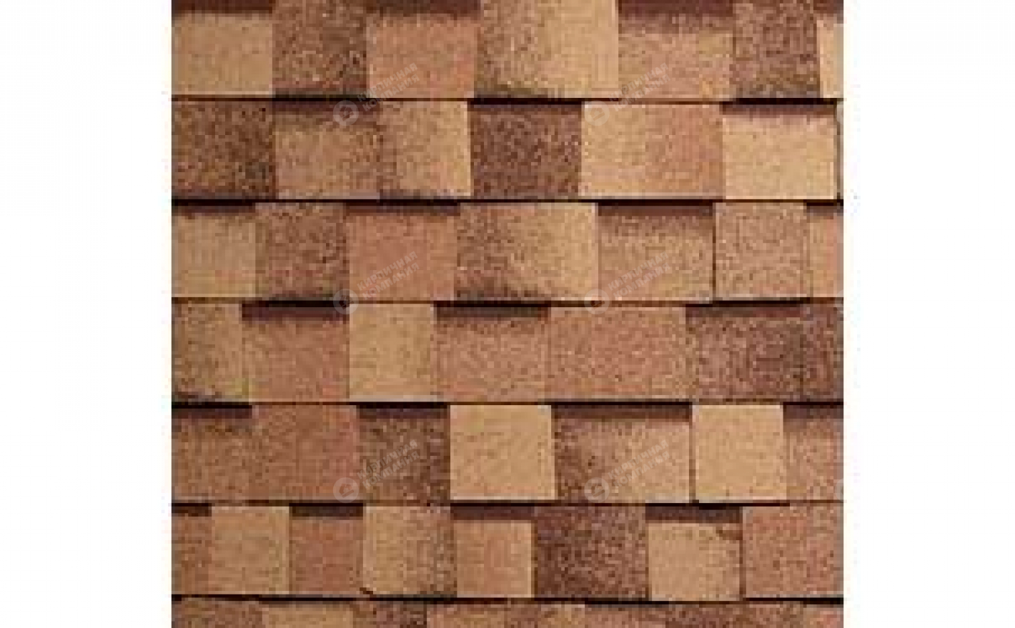 Гибкая черепица рядовая KATEPAL Ambient Черное золото