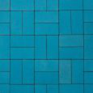 Тротуарная плитка ЛаЛиния 2К.4. синяя гладкая